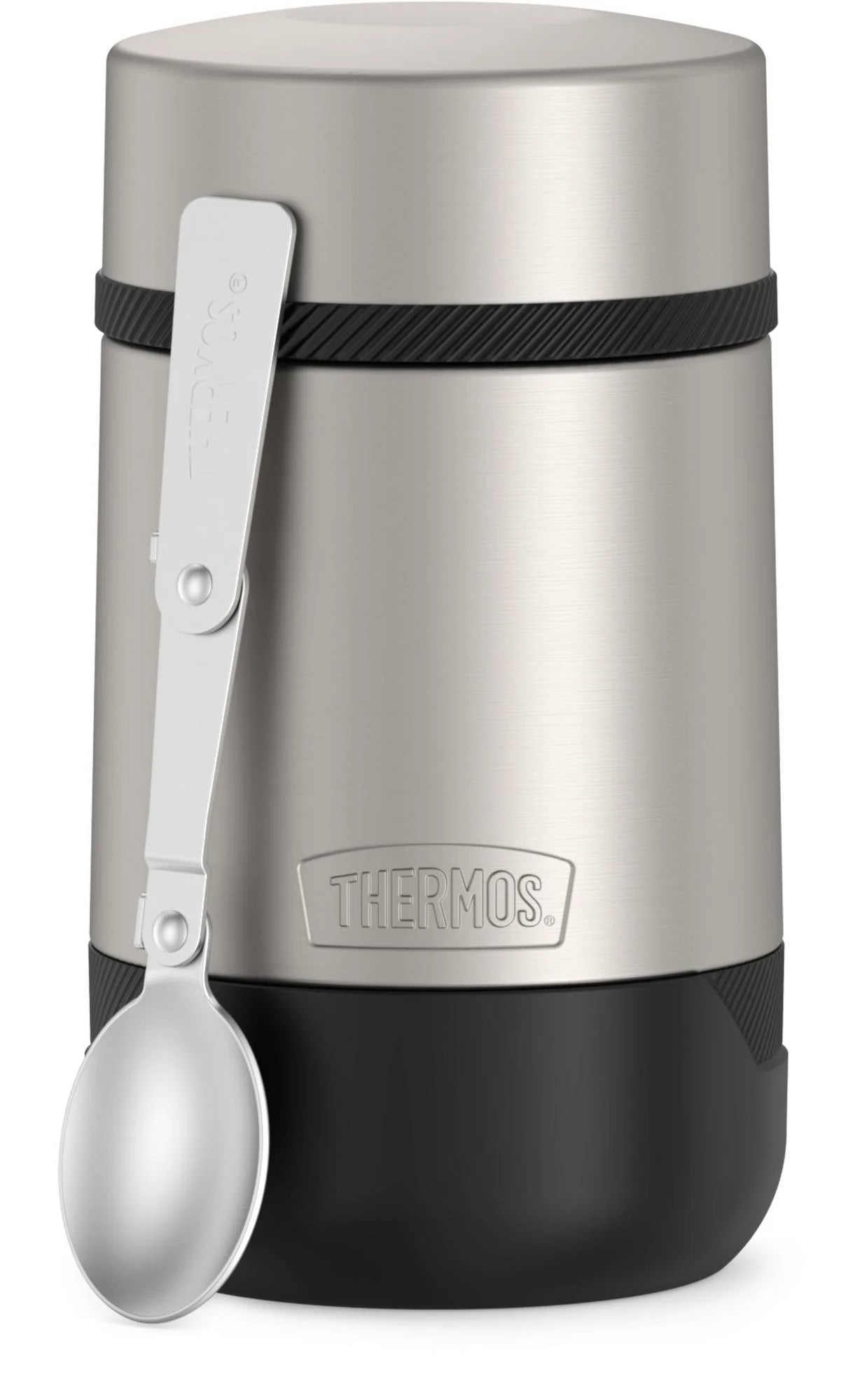 18 Ounce Stainless Steel Food Jar with Spoon S627