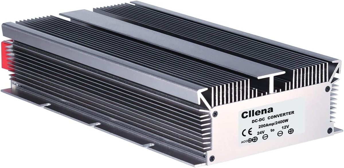 DC 24V to 12V Step Down Converter Voltage Regulator 200A 2400W Waterproof Y78622