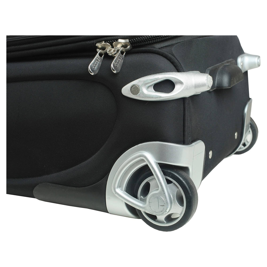 8-Wheel Carry-On Spinner - Black S1578
