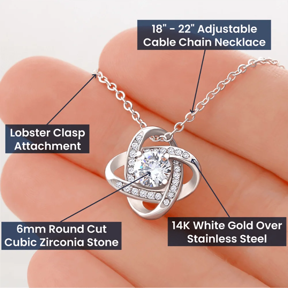 Love Knot Necklace I155