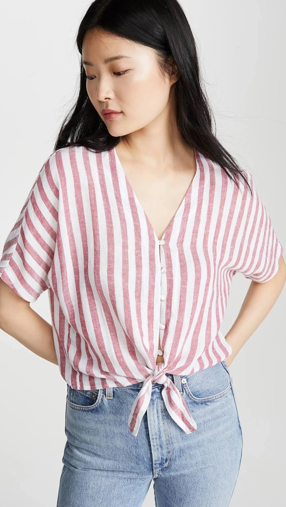 Carmine Button Down Shirt V247469