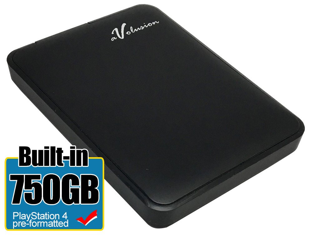 750GB USB 3.0 Portable External Hard Drive Pack of 2 K34454