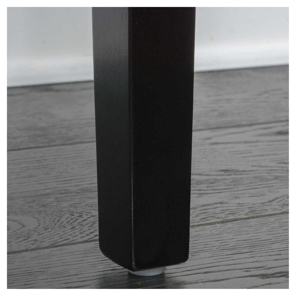 Bonded Leather Backless Counter Stool, Set of 2, Brown X2535