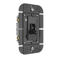 Toggle Slide Dimmer Single Pole 3-Way 1100VA Black S302067