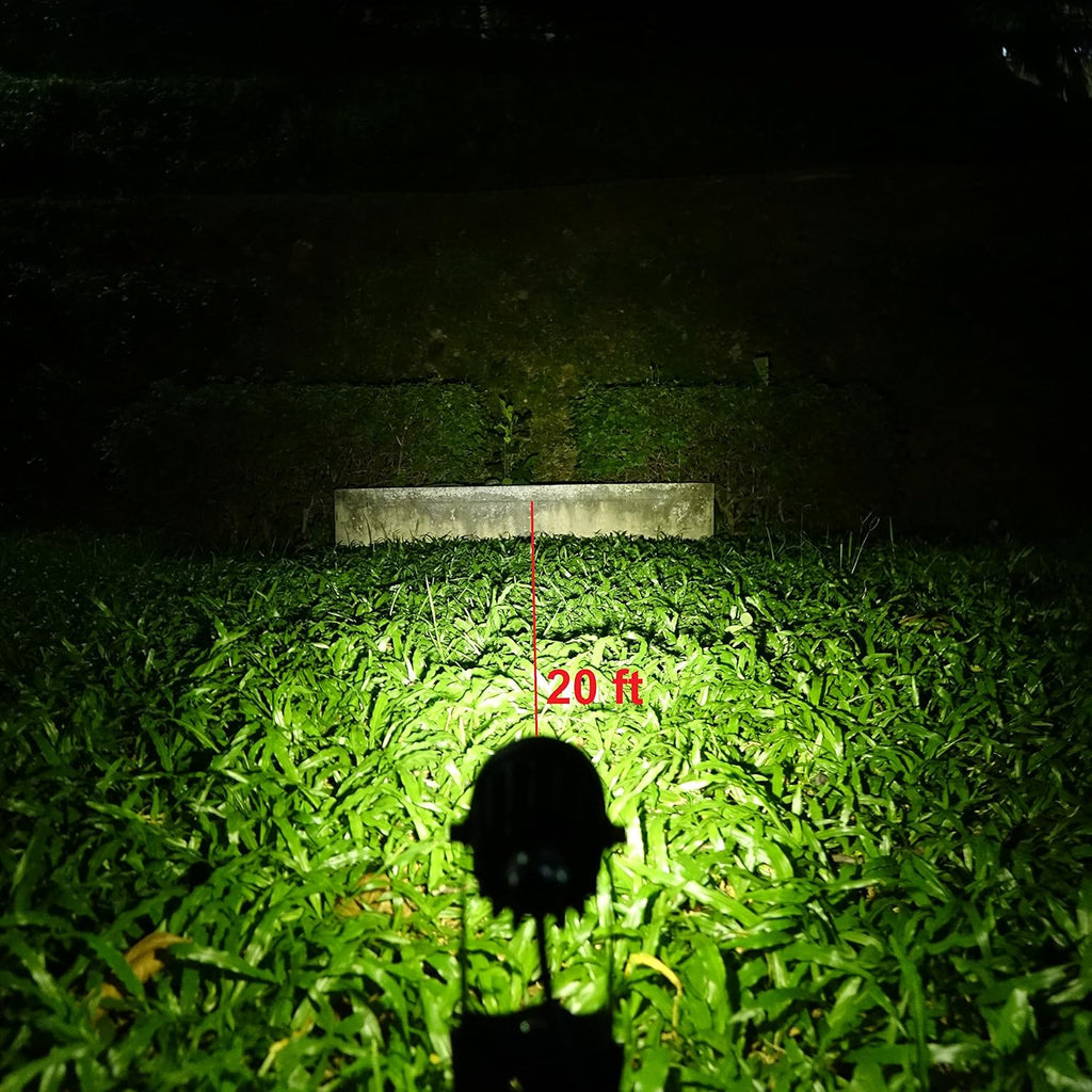 Cast Aluminium Solar-Powered LED Spotlight B9182