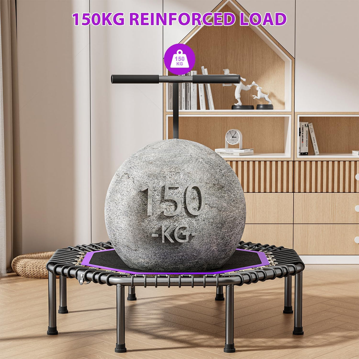 50'' Trampoline Rebounder Load 330lbs P269963