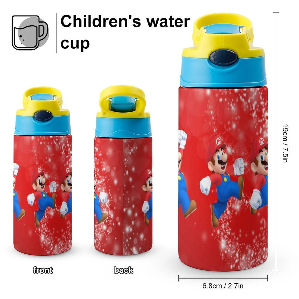 Insulated Stainless Steel Water Bottle with Straw A2505