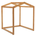 Natural Wood Indoor Playhouse C293
