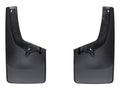 Black No Drill Splash Guard MudFlaps, Rear Pair O34138
