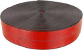 Red 4" x 300' 20K Polyester Cargo Webbing P96590