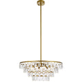 Brass Finish 6 Light Pendant T19765