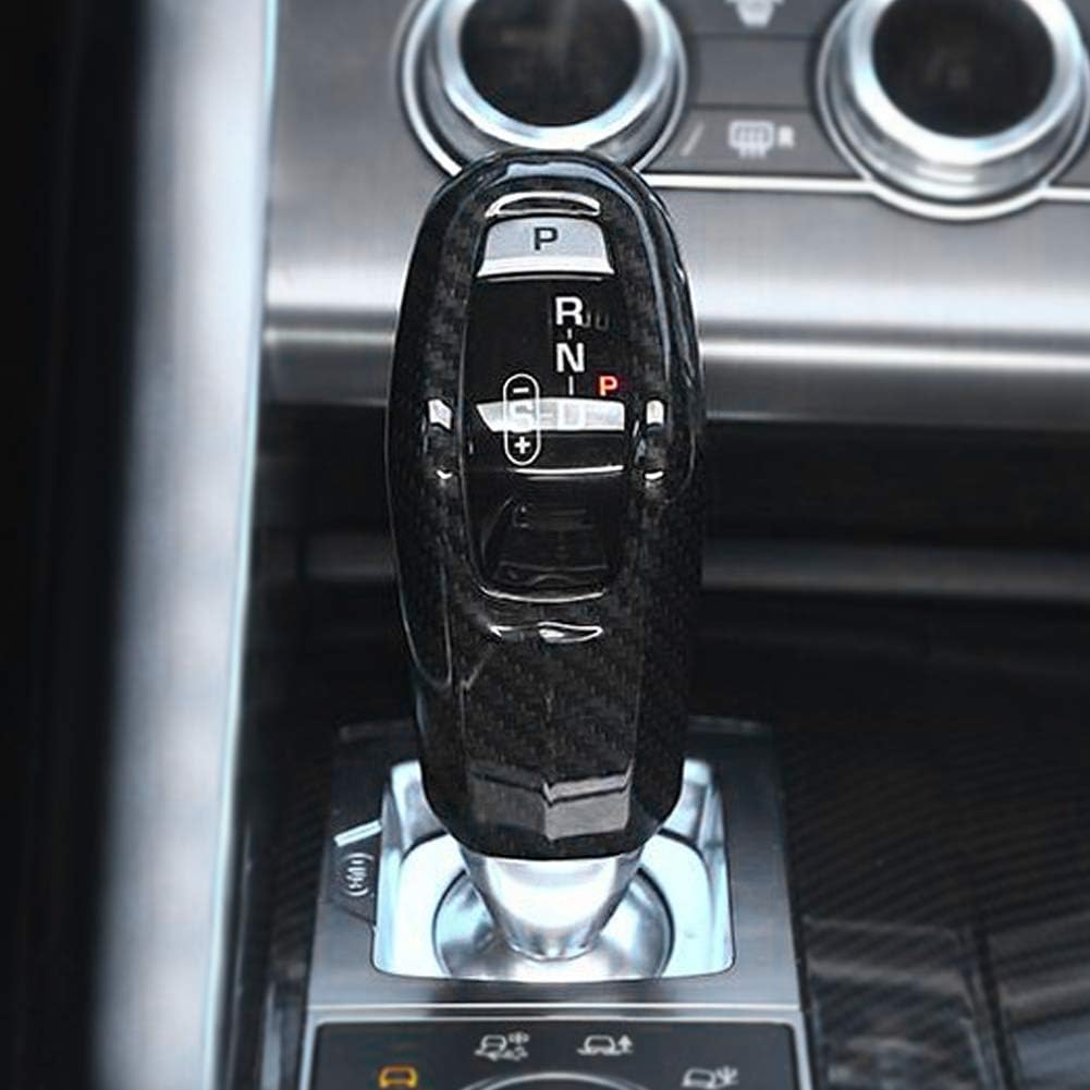 Carbon Fiber Car Gear Shift Knob Cover Trim Y300