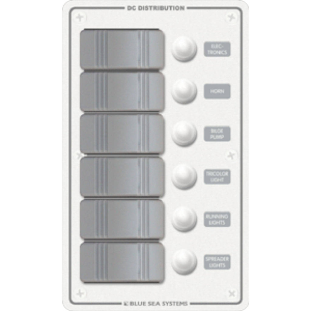 White Vertical Water Resistant Panel M649