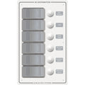 White Vertical Water Resistant Panel M649