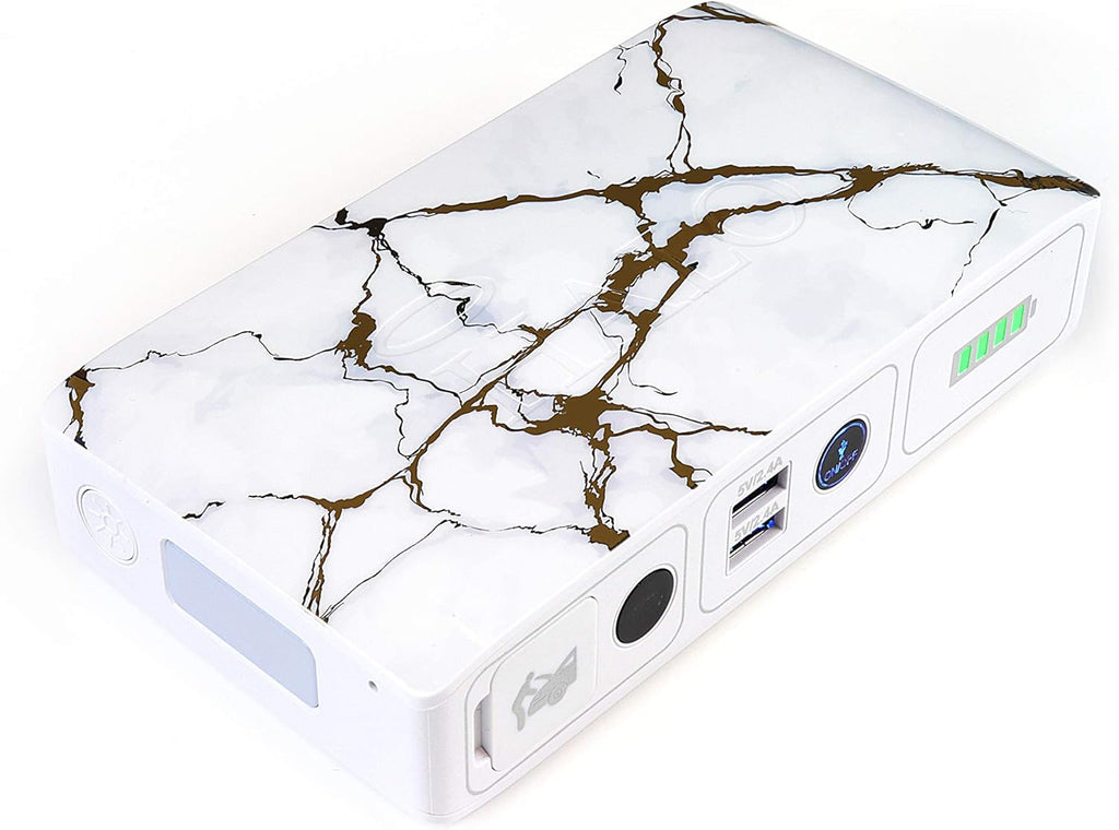 Gold Marble Car Jump Starter with 2 USB Ports N974