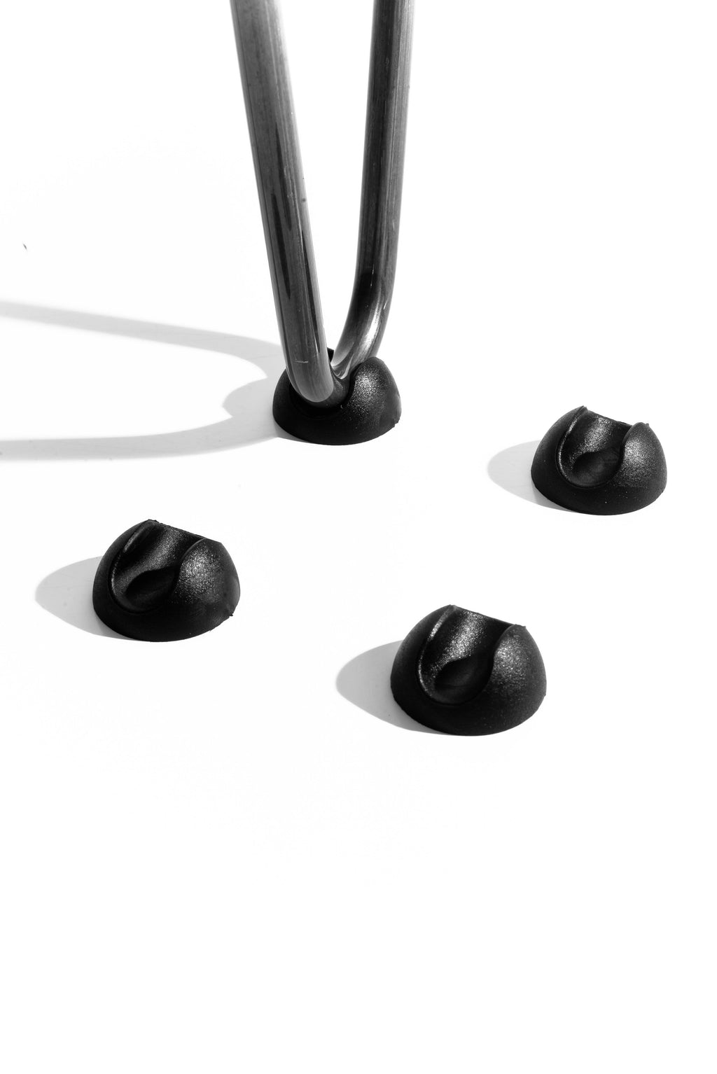 Raw Steel Hairpin Legs Set of 4 B872