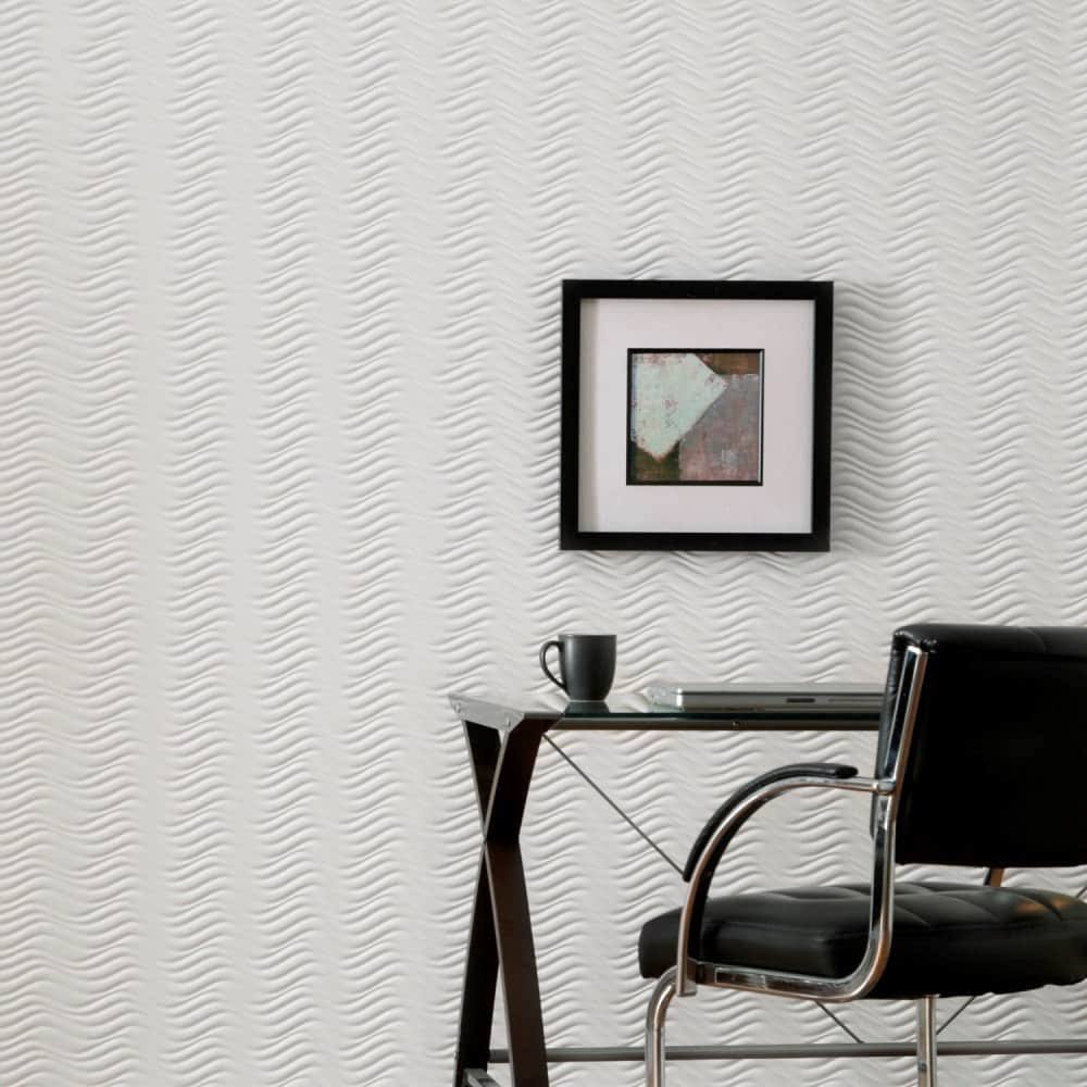 Gloss White Horizontal Wall Panel E8574