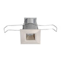 2-1/4x22 Mini LED Square Downlight Wet Location 4100K Spot Beam Spread, Satin Nickel A191
