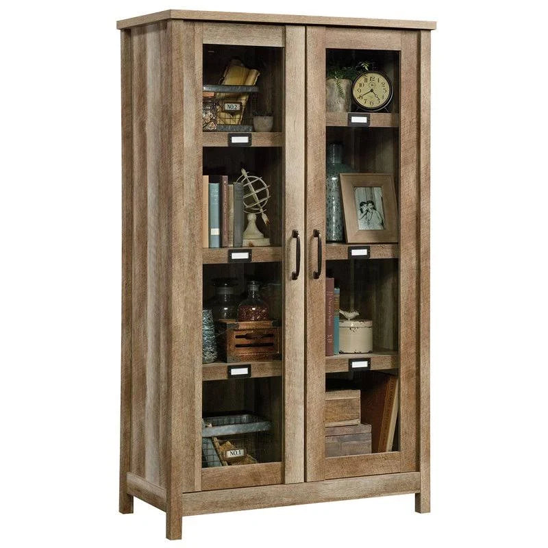 Lintel Oak Finish Display Cabinet K773699