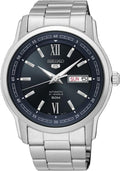 Automatic Watch with Black Dial, Stainless Steel Case & Bracelet Y87069