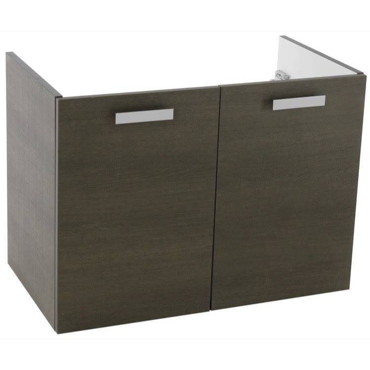 Grey Oak Bathroom Vanity Cabinet I872