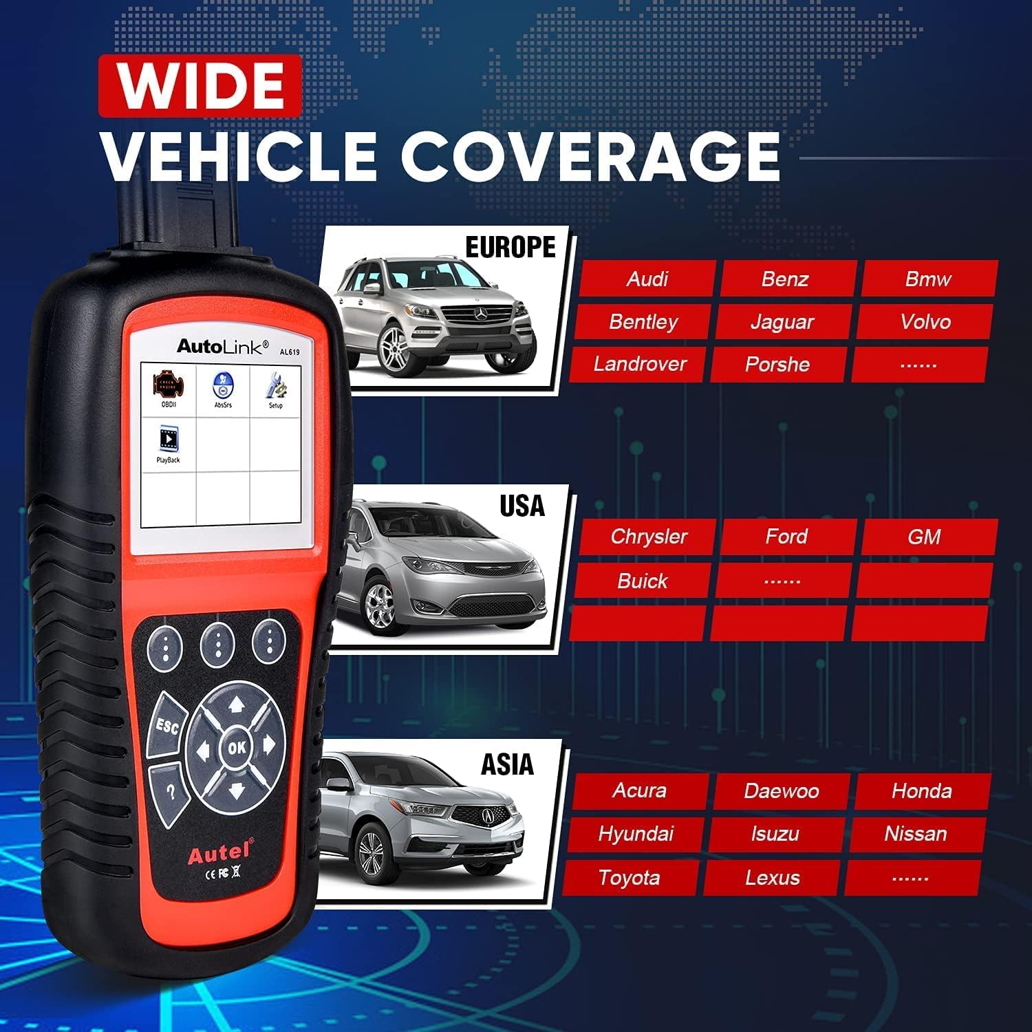 OBD2 Scanner Tool M963093