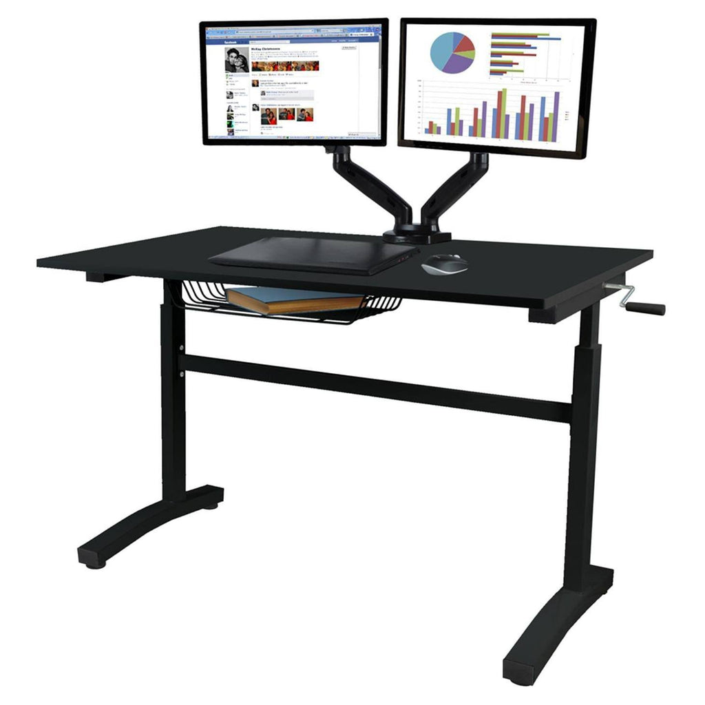 Adjustable Height Standing Desk, Black R4834