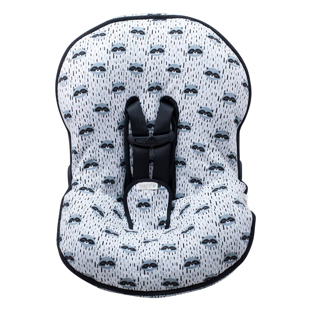 Universal Padded Cover Liner for Baby Car Seat Gr 0, 1 (Black Star) L9580