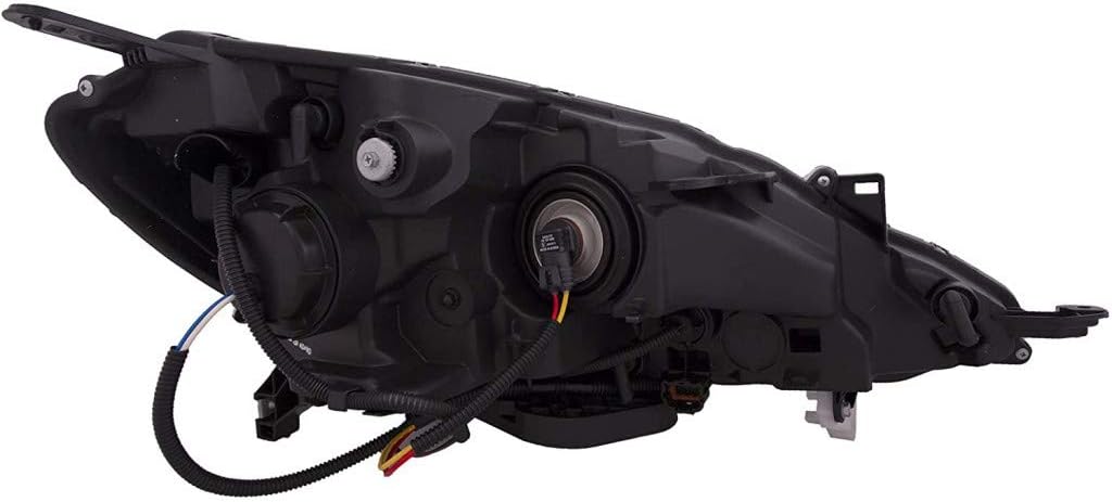 Headlight Assembly for Nissan Sentra 2016 2017 2018 Driver Side Halogen Black T43802