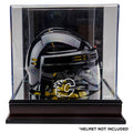 Mahogany Mini Helmet Display Case E595