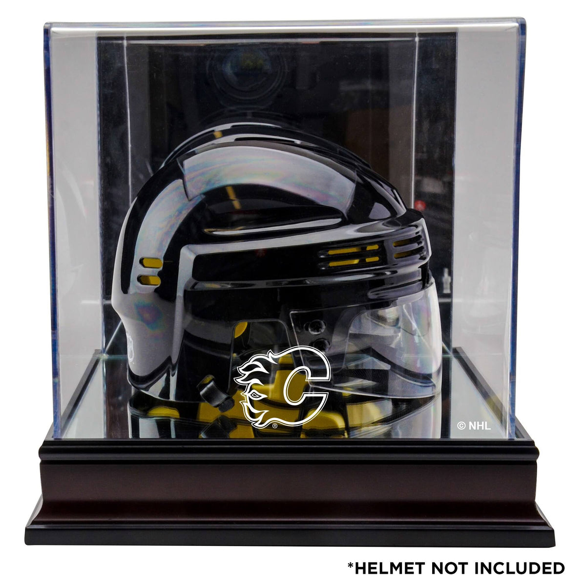 Mahogany Mini Helmet Display Case E595