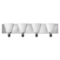 Polished Chrome 4 Light Bathroom Lighting J5598