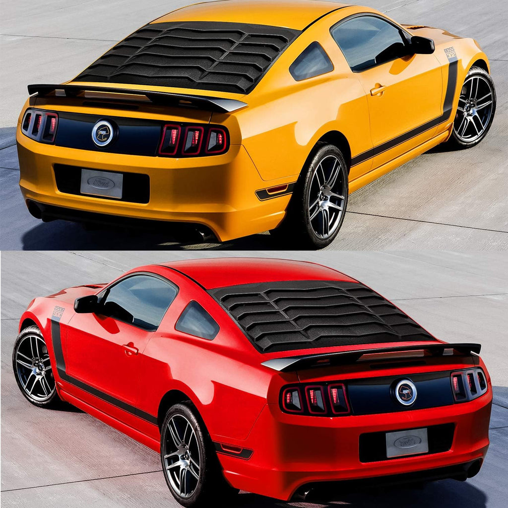 Rear Window Louvers Sun Shade Cover for Ford Mustang Y403