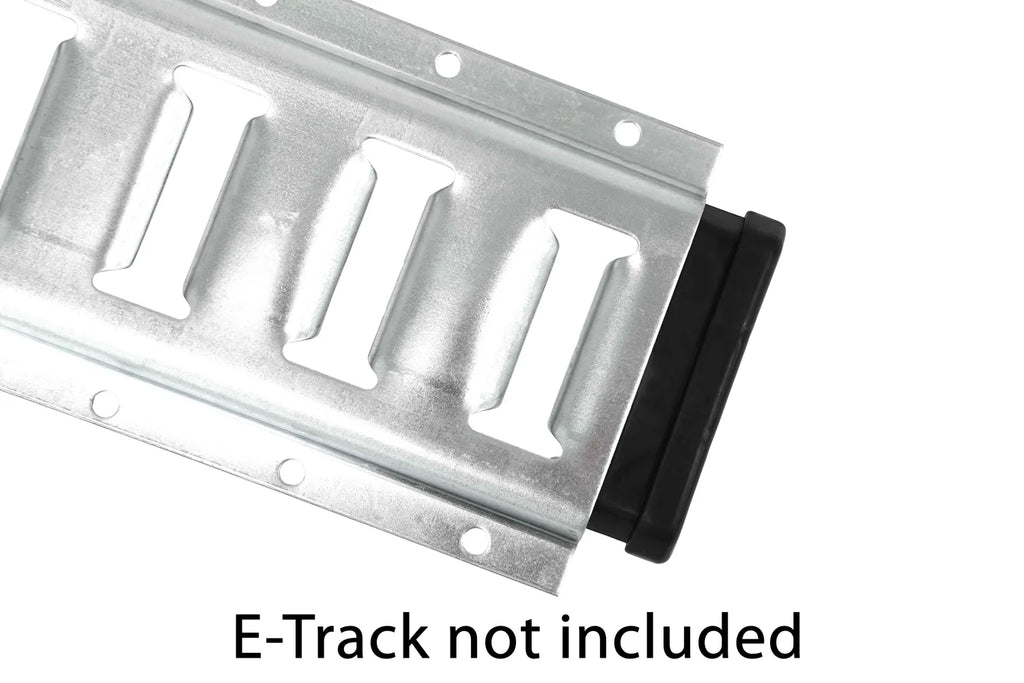 Black Plastic E-Track Rail End Caps (20 Pack) R634961
