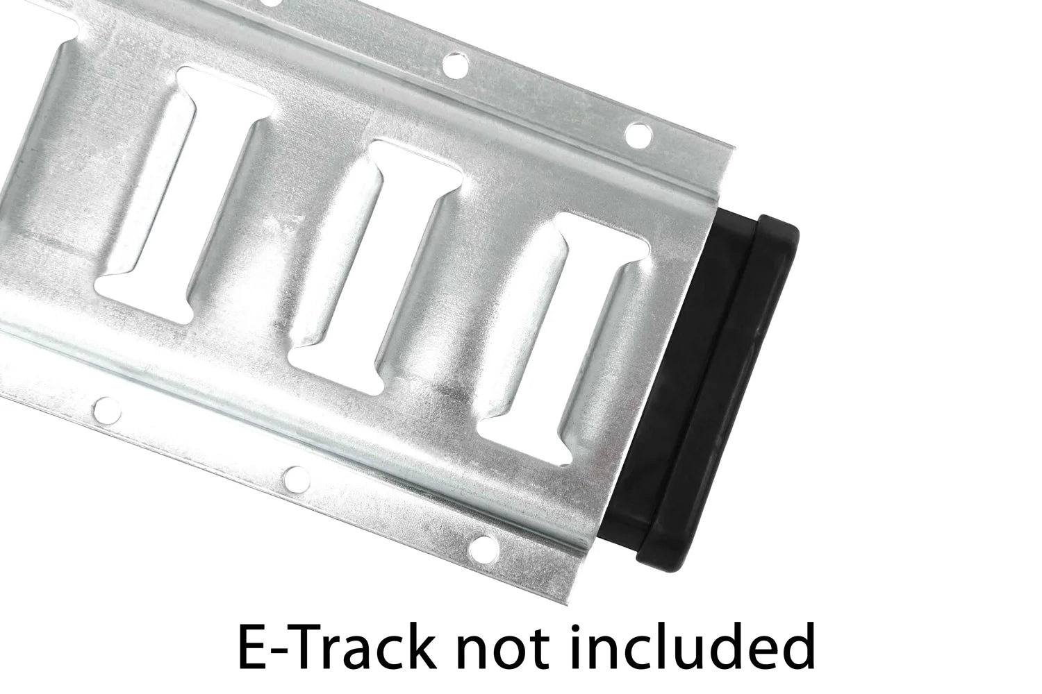 Black Plastic E-Track Rail End Caps (20 Pack) R634961