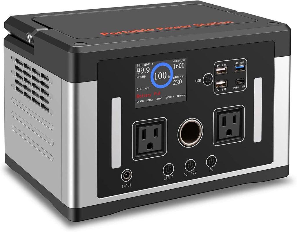 700W Portable Power Station 577Wh Lithium Battery UPS F47499