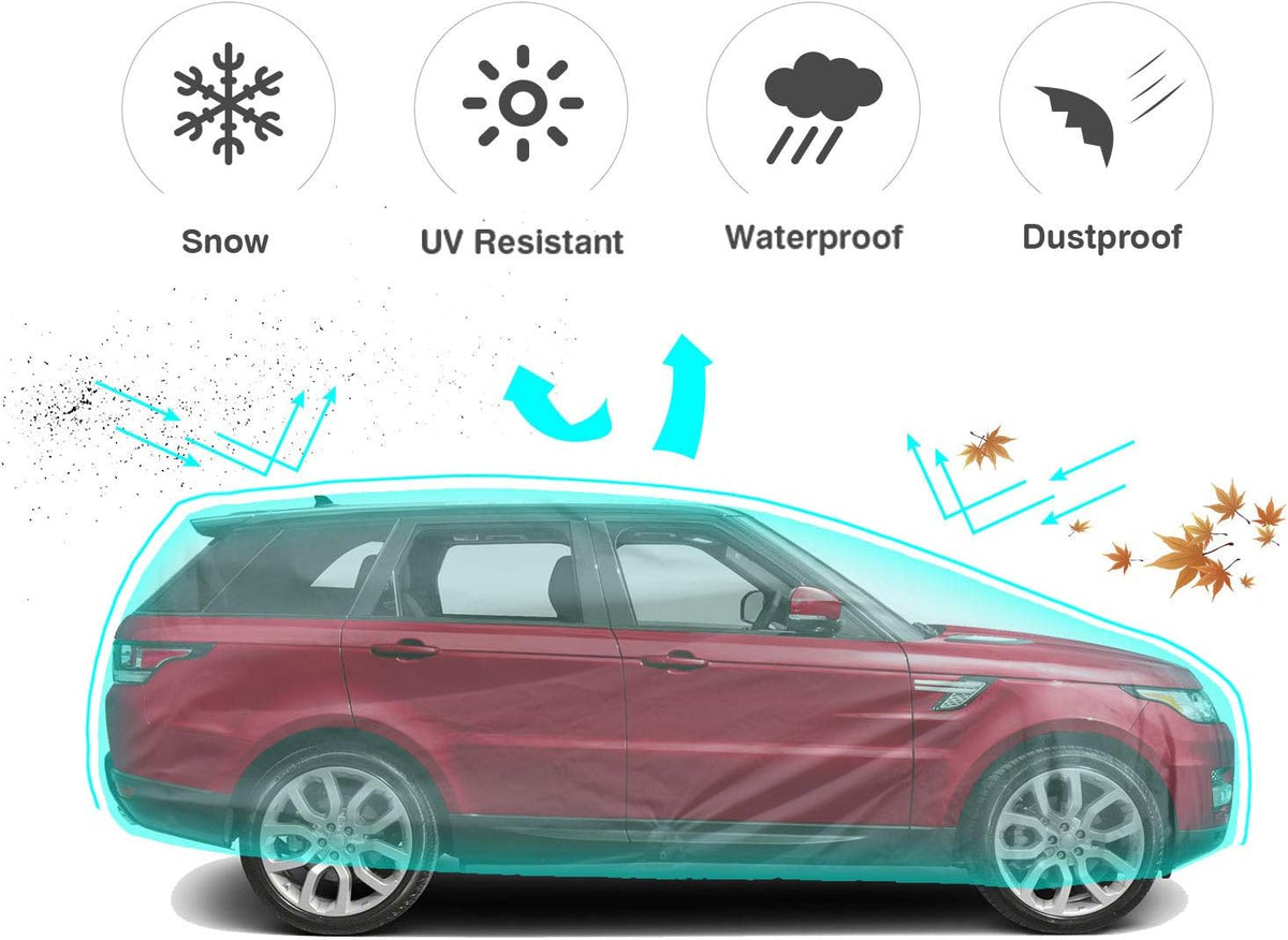 5 Layers Waterproof Breathable Truck Car Cover Q487460