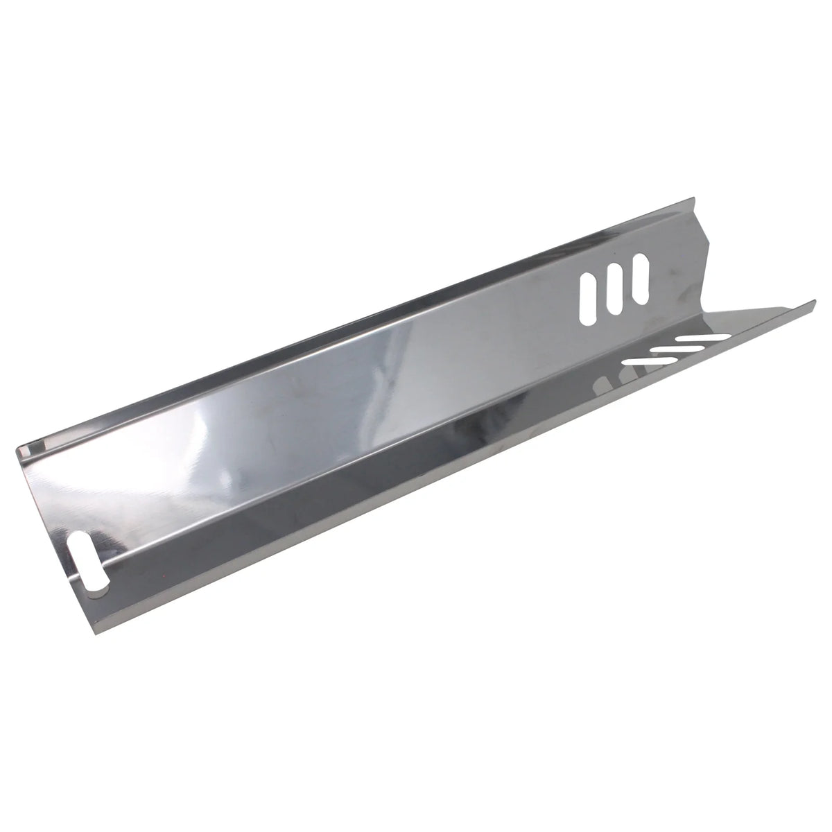 4-Pack Stainless Steel BBQ Grill Heat Shield Plate Replacement Parts 15" C63157