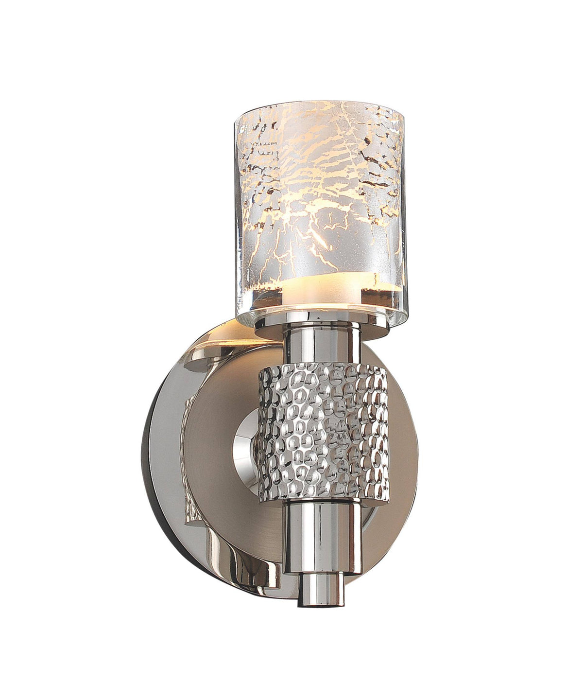 Polished Satin Nickel 1 Light Bath O89358
