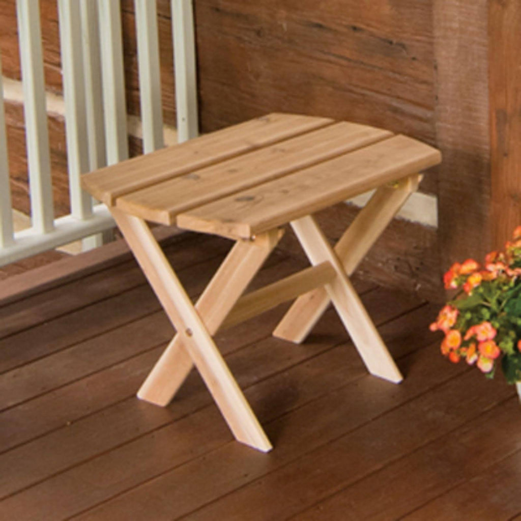 Folding Oval End Table N2122