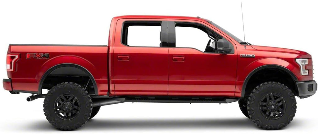 Black Steel Running Boards M525