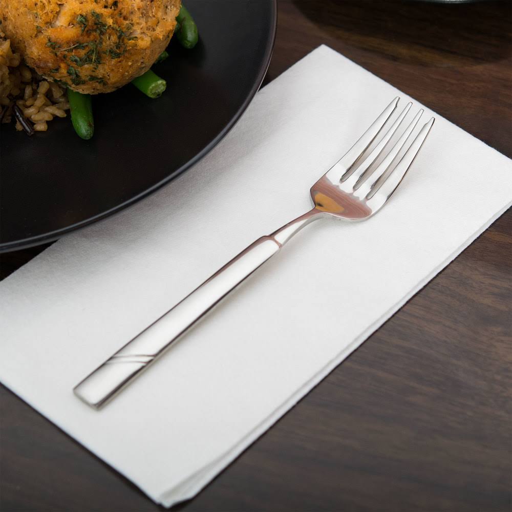 18/8 Stainless Steel Extra Heavy Weight Salad Fork - 36/Case P259993