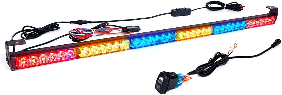36" Offroad Rear Chase LED Strobe Light Bar with Turn Signal Brake Reverse Light C457