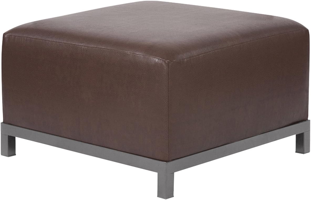 Axis Ottoman With Cover, Titanium Frame K685399