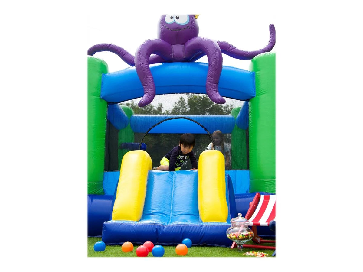 Inflatable Bounce House with Blower and Slide W967287
