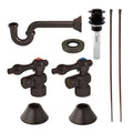 Traditional Plumbing Sink Trim Kit with P-Trap & Drain Oil Rubbed Bronze J20525