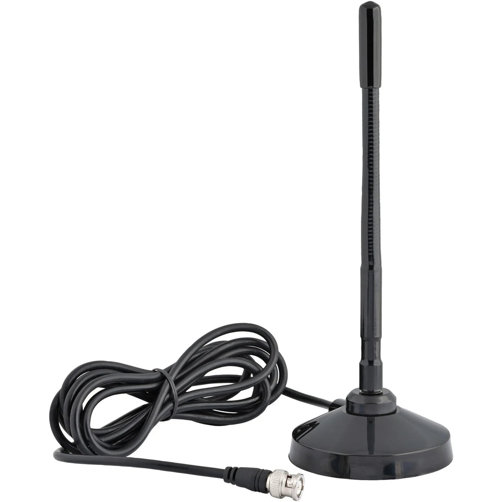 Black 40 Channel 2-Way Handheld CB Radio with Magnet Mount Antenna Z803371