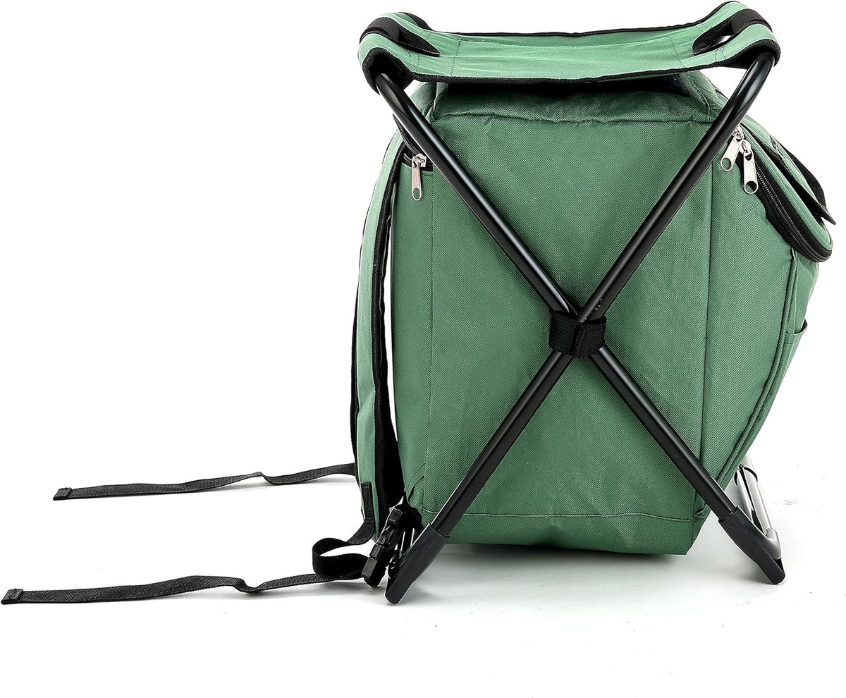 3-in-1 Compact Camp Chair with Insulated Cooler Y59255