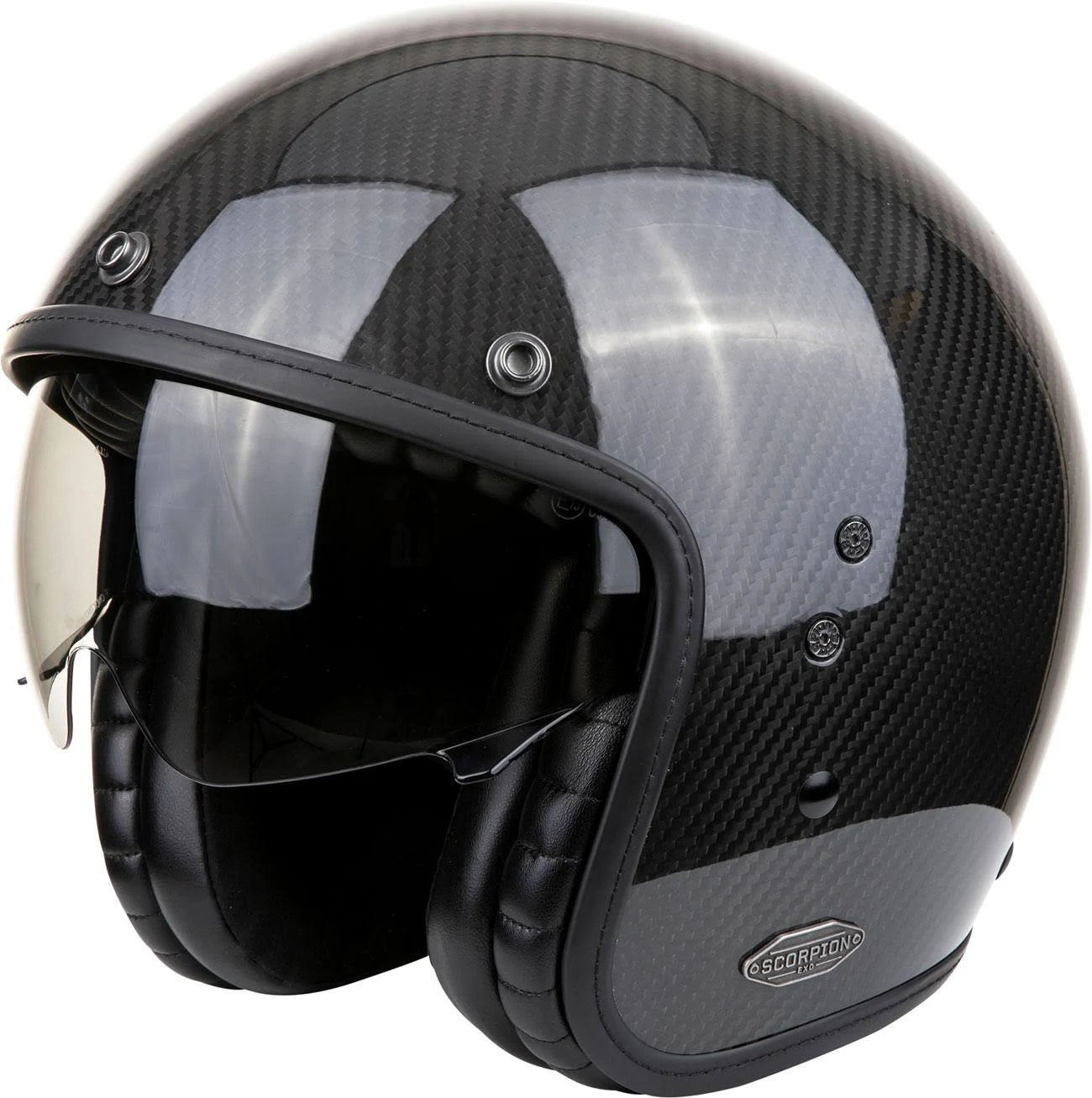 Scorpion Belfast Carbon Solid Black M Z783566