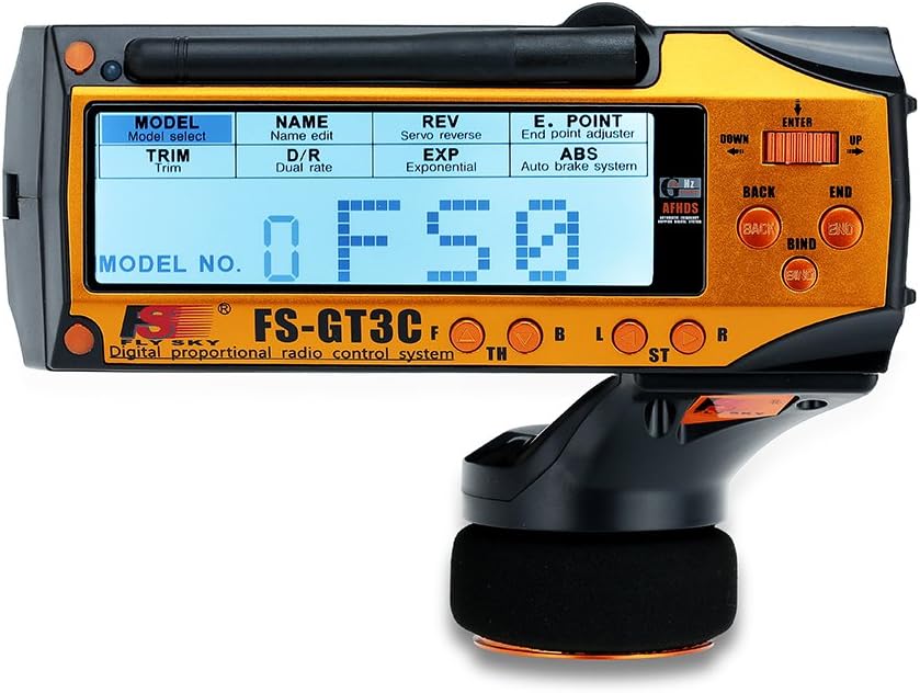 Yellow 2.4Ghz 3CH RC Transmitter with Receiver I5969